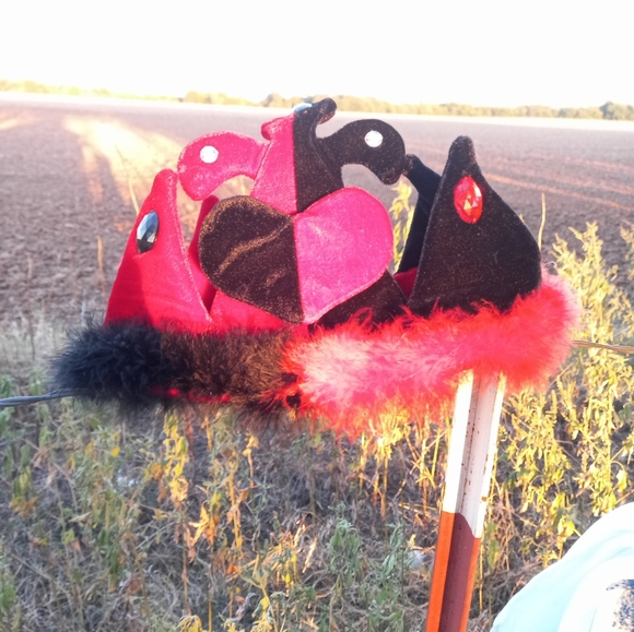 Size 4 Girls Rare "Queen of Hearts" Costume/DressUp Dress - Picture 8 of 10